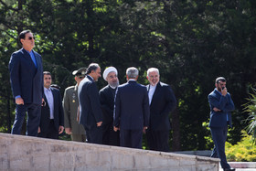 استقبال رسمی از رئیس جمهوری کره جنوبی 